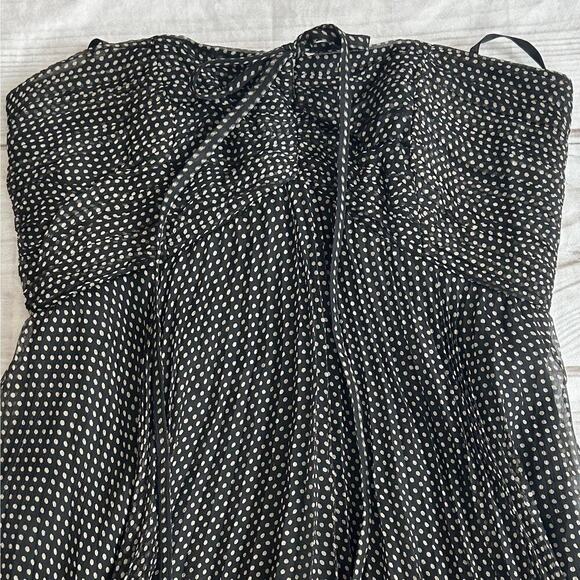 Vintage y2k Polka Dot Halter Dress | Laundry by Shelli Segal 🖤 - Picture 7 of 16
